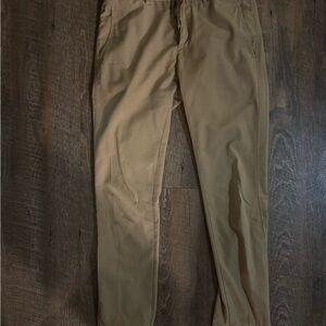 Onassis Men's Tan 100% cotton pants 30x30